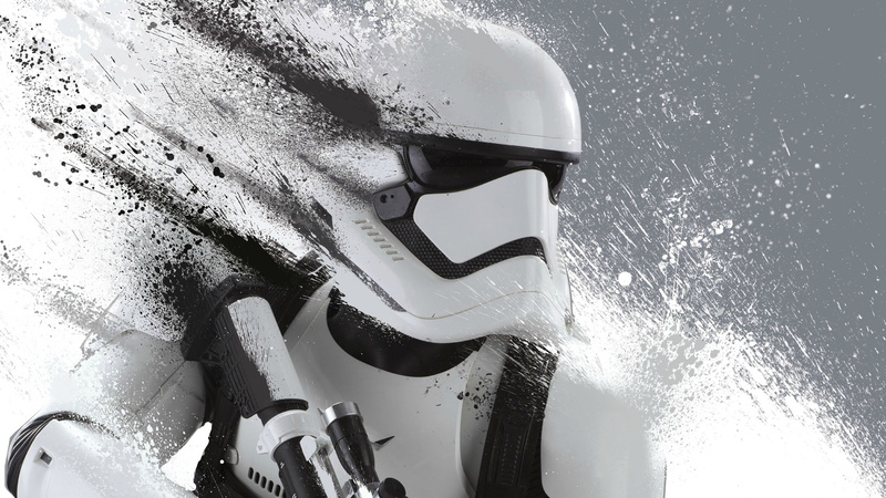 First Order, Storm Troopers, Star Wars: The Force Awakens, 2K, Star Wars