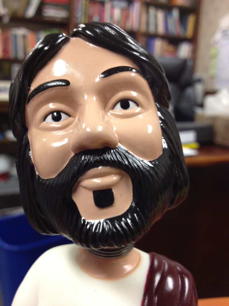 sculpture, representation, headshot, Bobble Head, focus on foreground, mask - disguise, 2K, statue, close-up, arts culture and entertainment, indoors