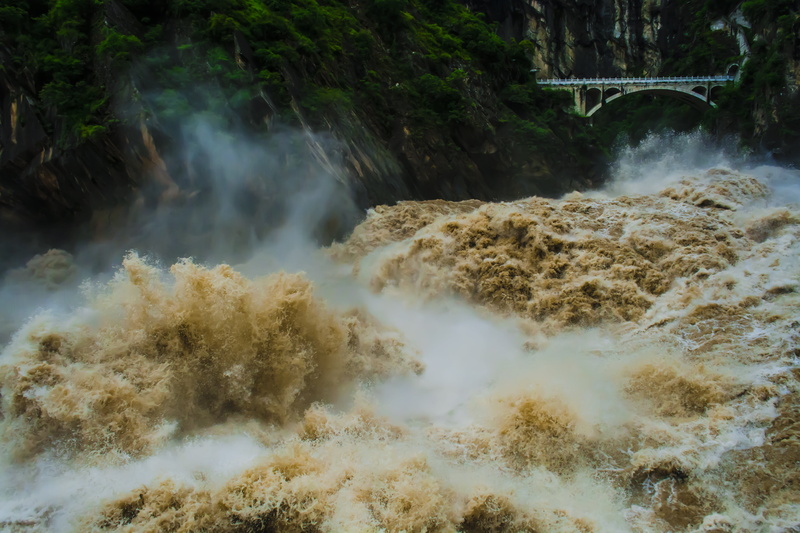 nature, 5K, heat - temperature, steam, the yangtze river, outdoors, water, power in nature, day, motion, waterfall, beauty in nature, land, long exposure