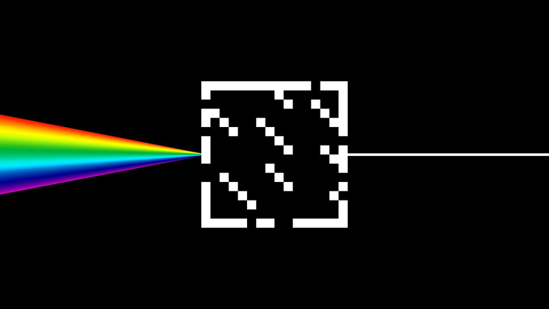 Pink Floyd, glass, Dark Side Of The Moon, 1080P, Minecraft, black, rainbows, minimalism
