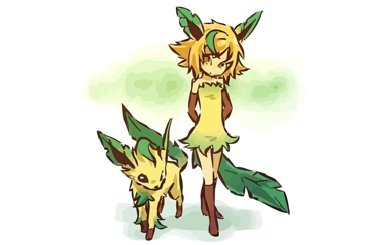 720P, Hitec, Gijinka, Leafeon