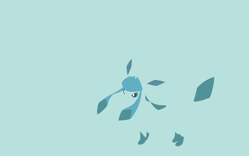 minimalism, 2K, simple background, background, simple, glaceon
