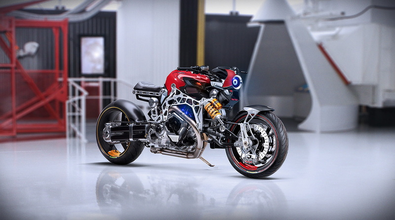 by Khyzyl Saleem, 1080P, Motocycle, Bikes, Concept, Future