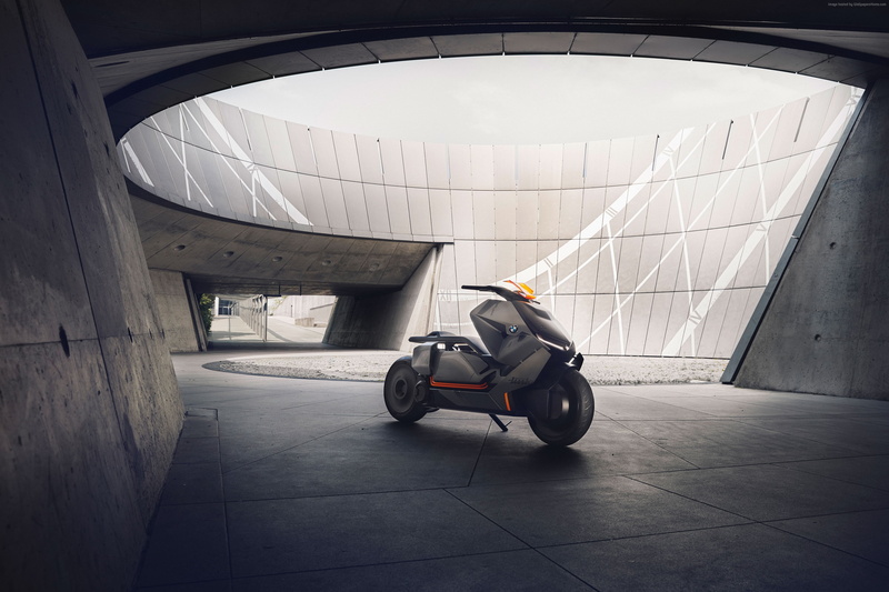 BMW Motorrad, 2K, HD, 4K, Electric bike, Concept Link