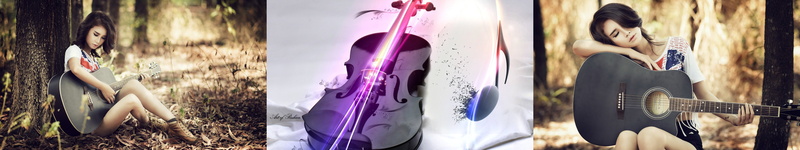 monitor, multi, triple, multiple, music, musique, screen, 5K, art