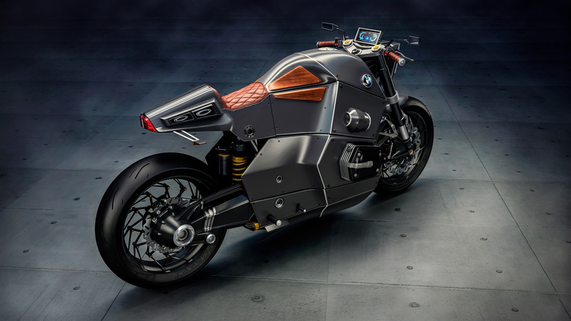 4K, BMW Urban Racer, 4K, Concept Bikes