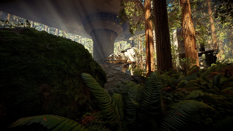 Endor (Star Wars), AT-AT Walker, Star Wars, Star Wars Battlefront II (2017), 2K