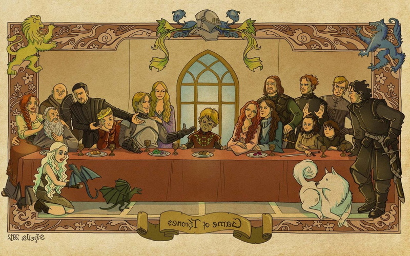 representation, architecture, human representation, craft, belief, the past, history, religion, Game Of Thrones, The Last Supper, male likeness, spirituality