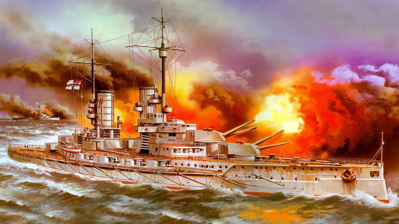 German Navy, 1080P, SMS Markgraf, Warships, Battleship