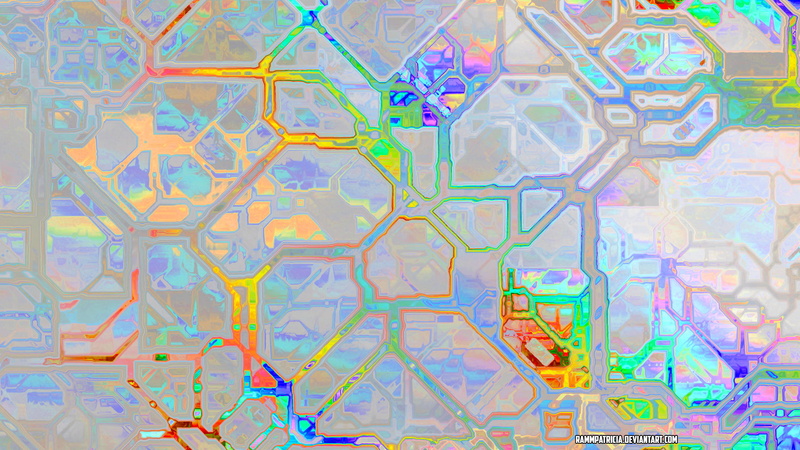 colorful, abstract, digital, RammPatricia, 1080P, digital art
