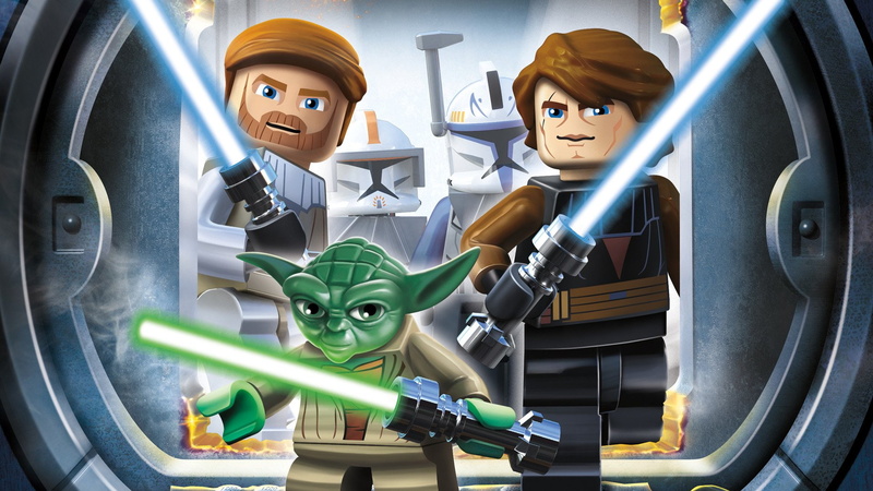 Obi-Wan Kenobi, Yoda, Clone Trooper, LEGO Star Wars III: The Clone Wars, Lego, Anakin Skywalker, 1080P