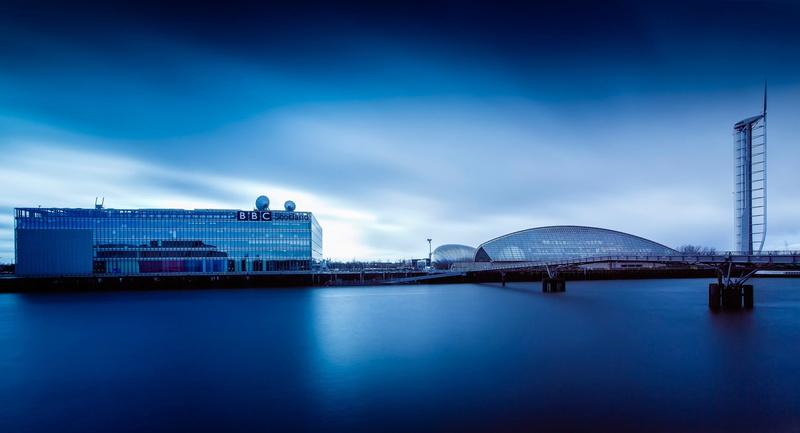 rise, glass, building, Scotland, clyde, 1080P, BBC, clear, The Calm of the Clyde, calm, high