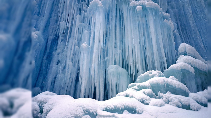1080P, nature, hd, ice, icicles