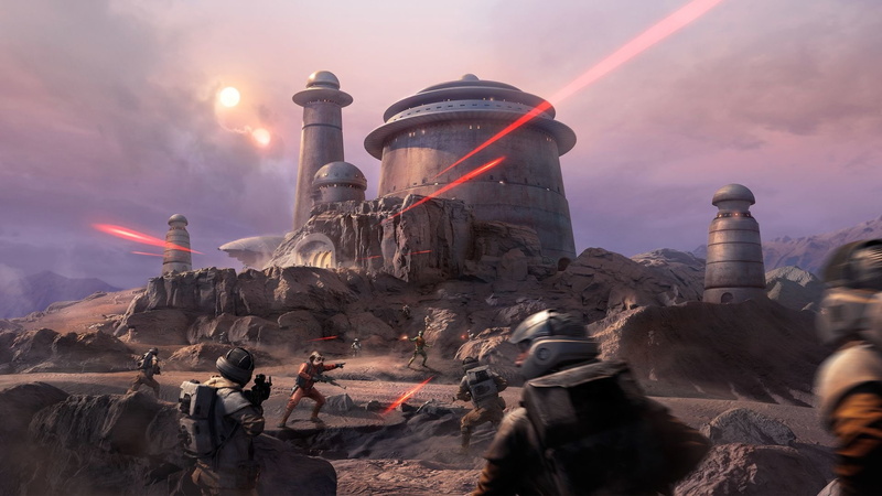 Star Wars Battlefront, Star Wars Battlefront (2015), Star Wars, Greedo (Star Wars), Rebel (Star Wars), 1080P, Jabbas Palace, Nien Numb