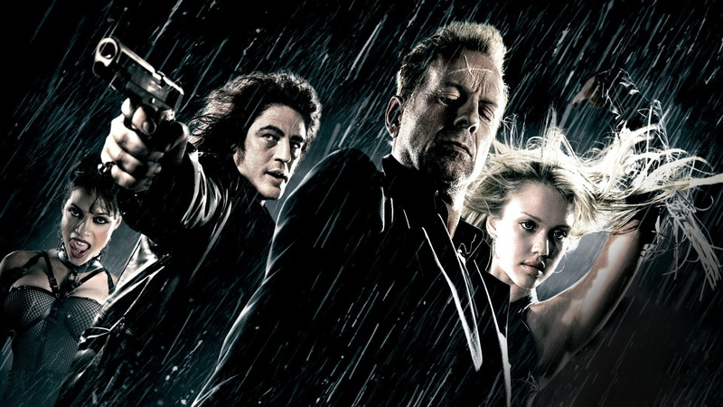 aggression, weapon, water, indoors, movies, Sin City, group of people, women, emotion, gun, young men, sign, violence, Jessica Alba, people, anger, 1080P