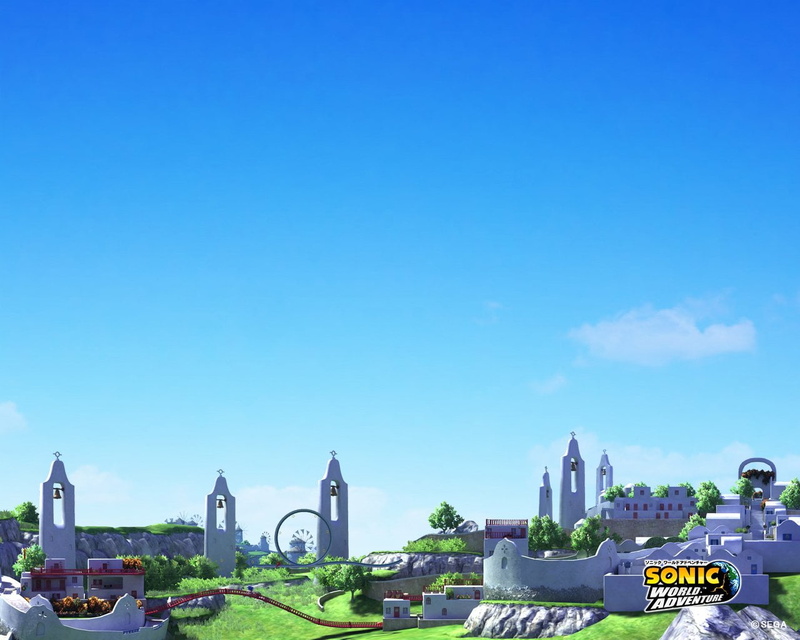 cityscape, travel destinations, blue, built structure, 720P, spirituality, no people, copy space, belief, building exterior, Sonic Unleashed, building