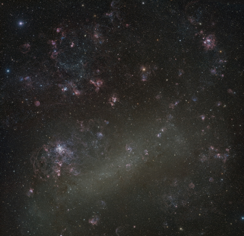 LMC, BMO, space, The Large Magellanic Cloud, dwarf galaxy, 5K, Large Magellanic Cloud