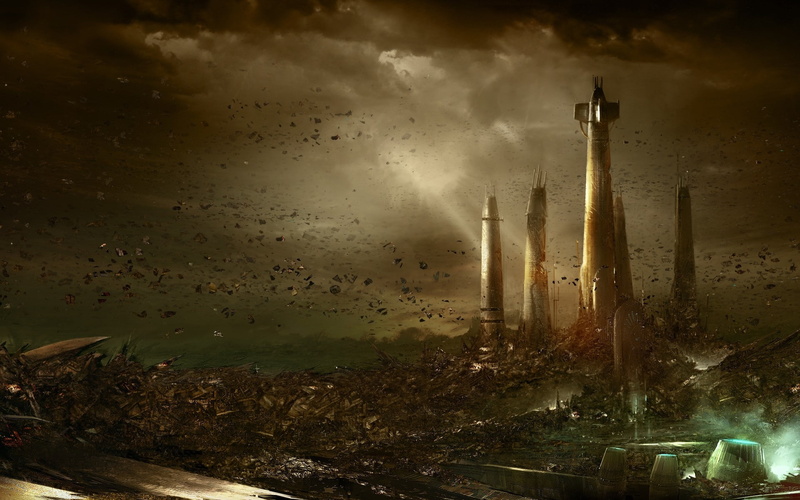 art, hd, x, video, unleashed, star, cityscapes, force, chaos, games, wars, apocalypse, 1080P, Star Wars, sunlight, destruction, urban, wa