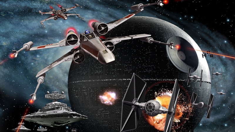 video games, artwork, X wing, Star Destroyer, star Wars: Empire At War, 1080P, TIE Fighter, Death Star