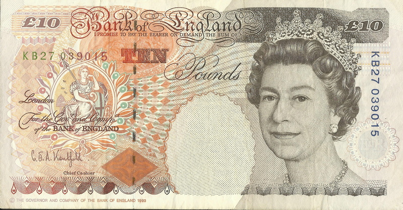 Currencies, Pound sterling, 2K