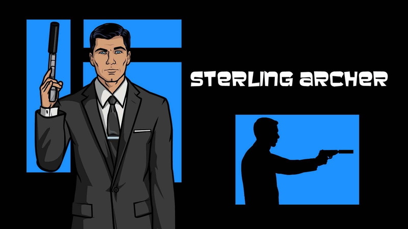 Sterling Malory Archer, 720P, archer