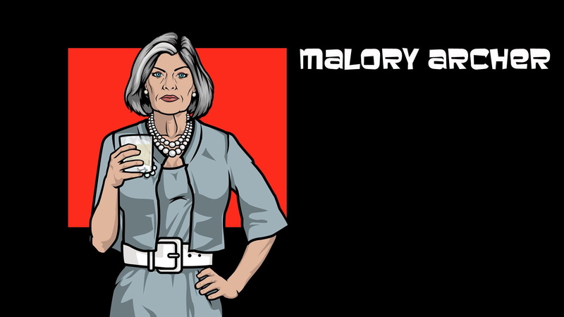 Archer, 1080P, Malory Archer, TV Show
