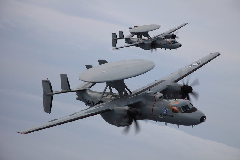 grumman, e 2d, awacs, northrop, advanced, aircraft, 2K, hawkeye, military