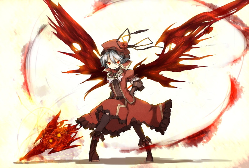 1080P, games, girls, remilia, video, art, artist, anime, shirogane usagi (artist), shirogane, Anime Girls, Touhou, usagi, Video Games, hd, Remilia Scarlet