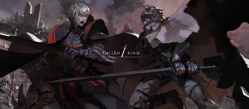 Pixiv Fantasia: Fallen Kings, original characters, 2K, anime