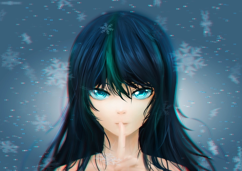 winter, original characters, woman, girls, 4K, anime girls, anime, poster, character, characters, original
