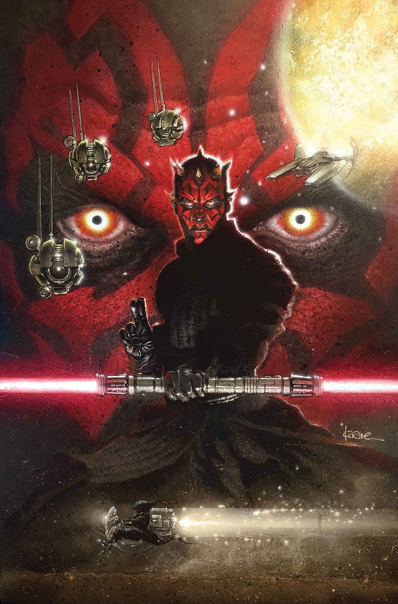 720P, Darth Maul, Star Wars, Kaare Andrews