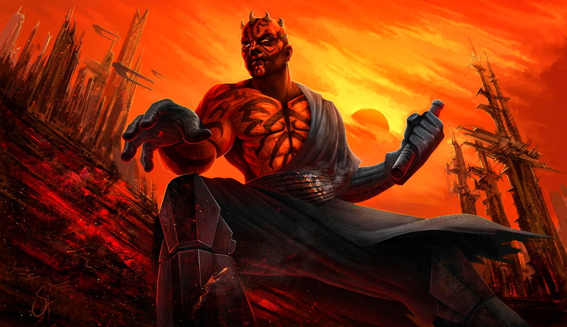 Darth Maul, 4K, Star Wars
