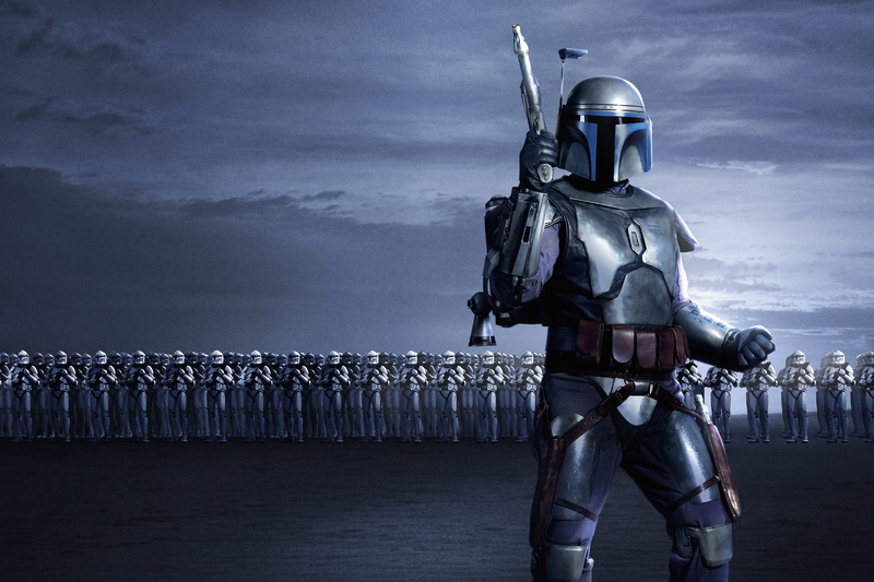 Jango Fett, Clone army, Star Wars, 5K, 4K