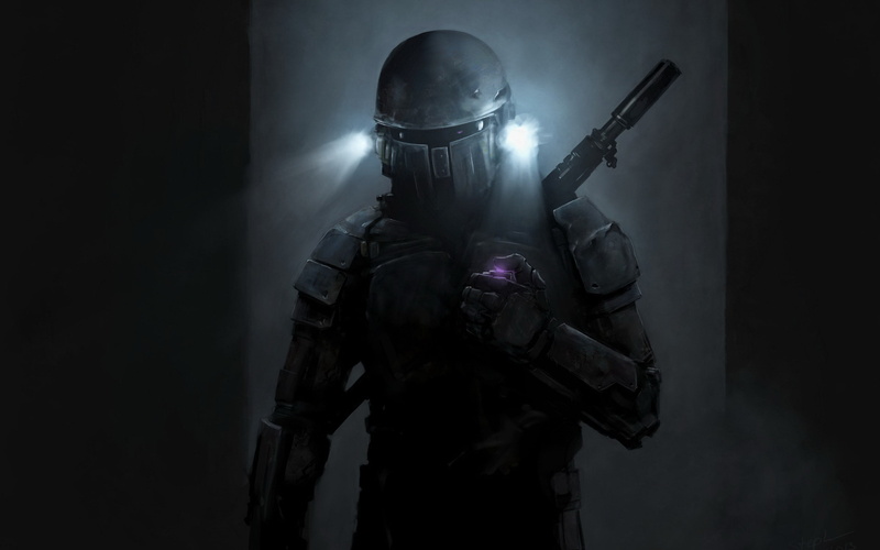 costume, Jango Fett, lights, weapons, 2K, helmet