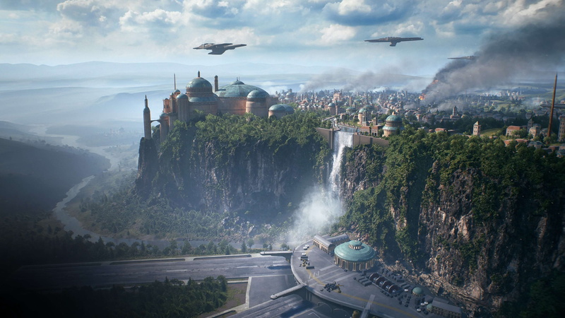 Naboo (Star Wars), Star Wars Battlefront II (2017), 4K, Star Wars, Star Wars Battlefront II