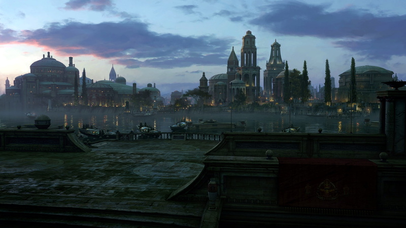 art, hd, x, City, star, Star Wars, 1080P, space, stars, naboo, wars