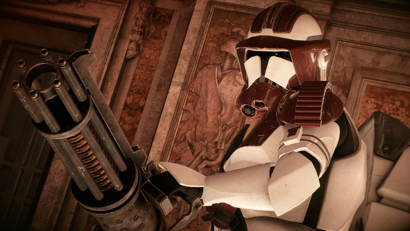 Star Wars Battlefront II (2017), Heavy Trooper, Star Wars, Minigun, 1080P, Naboo (Star Wars)