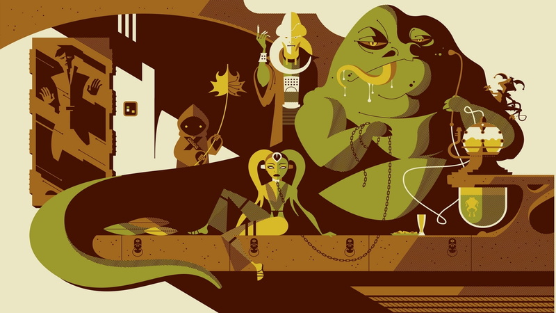 vector, games, art, 1080P, star, artwork, wars, x, video, hutt, jabba, hd, Star Wars