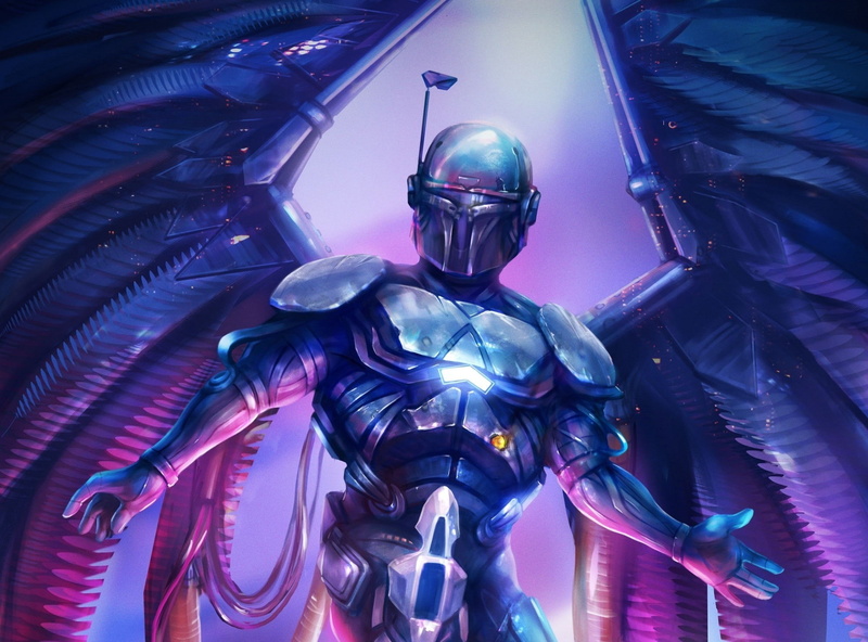 fan art, Boba Fett, 1080P, Star Wars, artwork