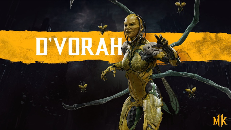 fighter, Mortal Kombat, D`Vorah, Mortal Kombat 11, D Thief, insects, 2019, 1080P