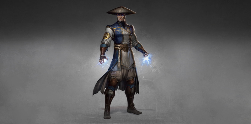 Style, Minimalism, Fiction, Mortal Kombat, Mortal Kombat 11, Illustration, Atomhawk Design, The God Of Thunder, Warrior, Fighter, 1080P, Raiden, by Atomhawk Design