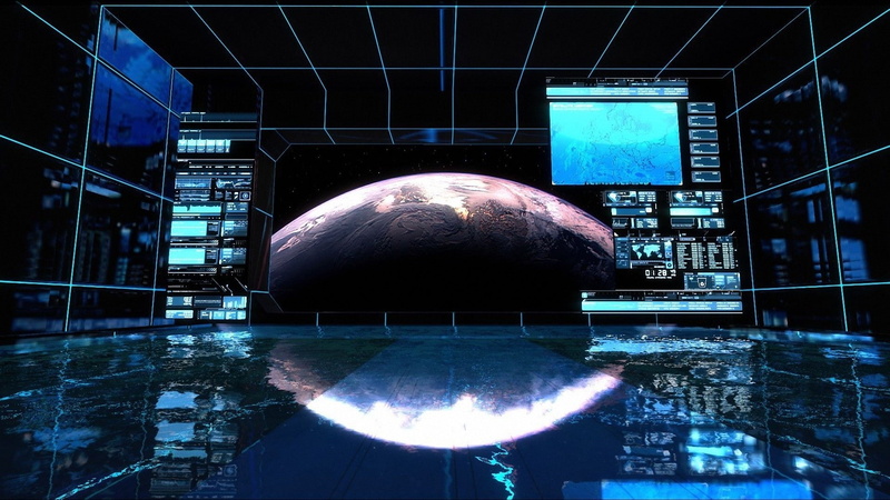 space, hd, art, science, fiction, 1080P, science fiction, outer, aircraft, outer space