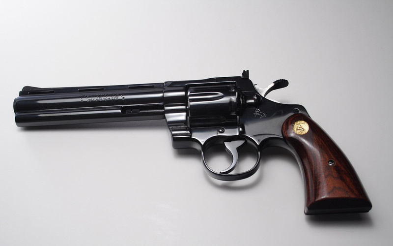revolver, black, pistol, python, 1920x1200, brown, magnum, 1080P, photography