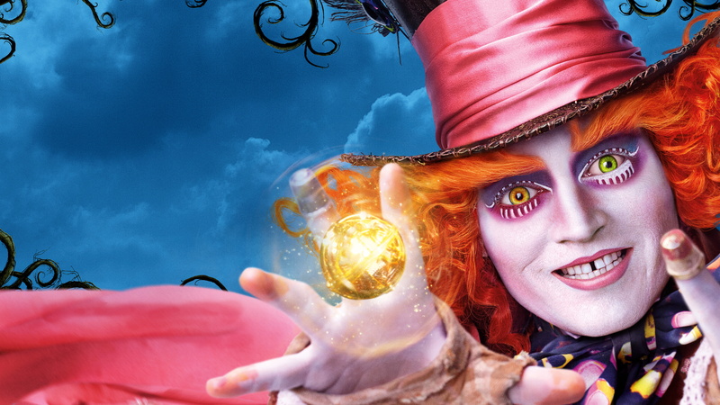 Alice Through the Looking Glass, hatter, 8K, Johnny Depp, Mad Hatter, mad, alice, wonderland