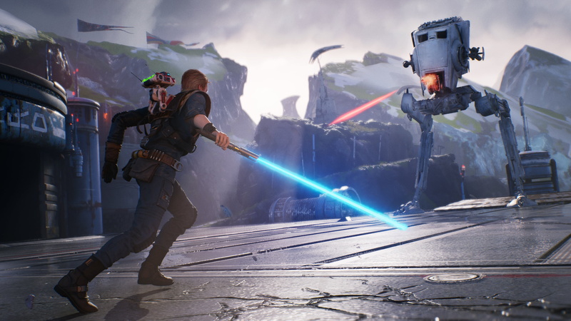 Star Wars Jedi: Fallen Order, Star Wars, Lightsaber, AT-ST, Cal Kestis, 2K