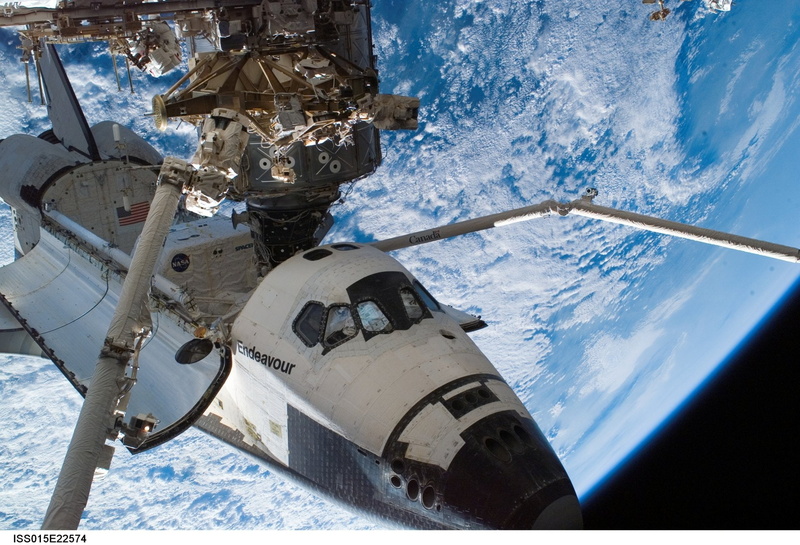 Satellite, From Space, space, shuttle, 1080P, black, white, Space Shuttle, Space Shuttles, Earth, Space Shuttle Endeavour