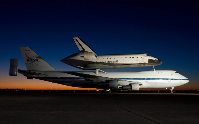 transportation, Space Shuttles, Airplane, mode of transportation, single object, fighter plane, nature, Space Shuttle Endeavour, air vehicle, 1080P, army