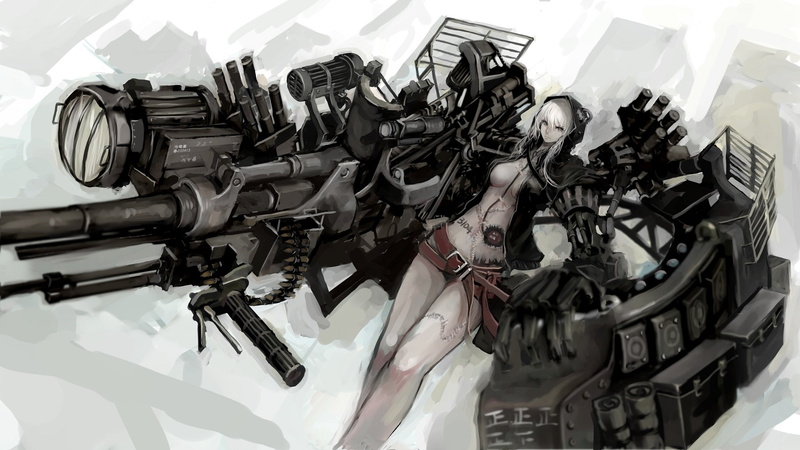 long, 1080P, eyes, black, jittsu, bodysuit, mechagirl, skintight, hair, original, white