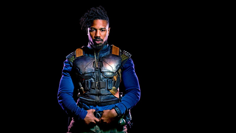 Killmonger, black Panther, marvel, 1080P