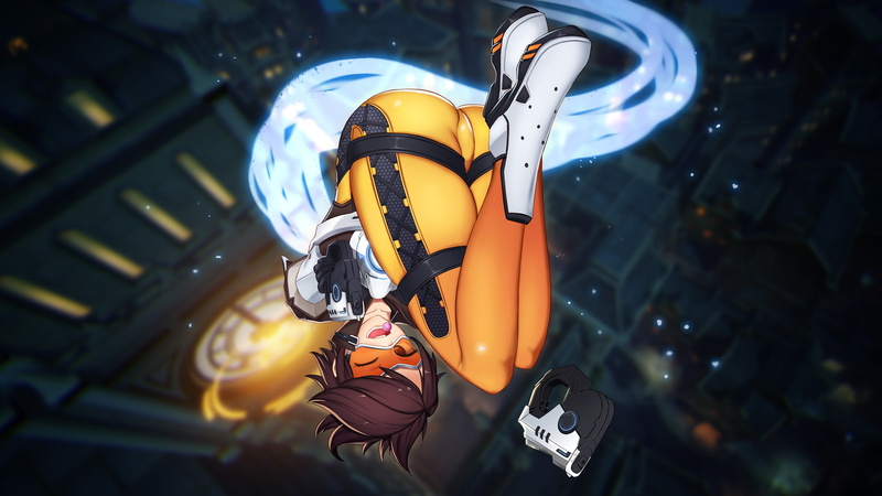 hanging, overwatch, day, one person, helmet, outdoors, focus on foreground, real people, adventure, headwear, 2K, anime style, security, safety, metal